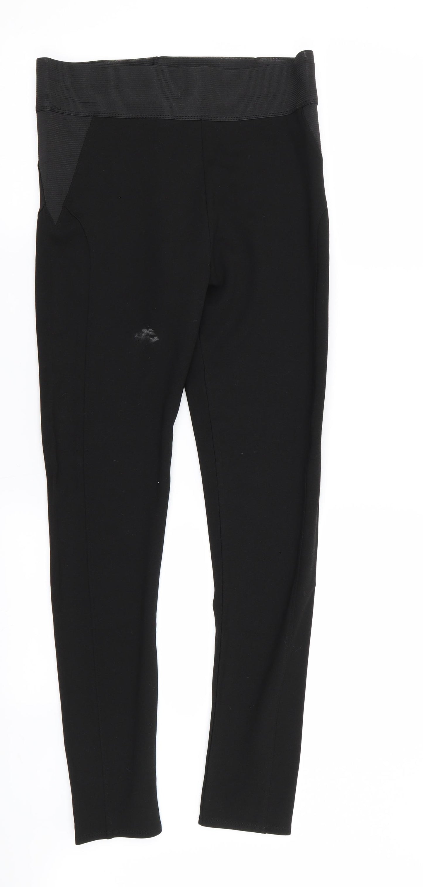 River Island Womens Black   Jegging Leggings Size 12 L29 in - Stretch waistband/legging