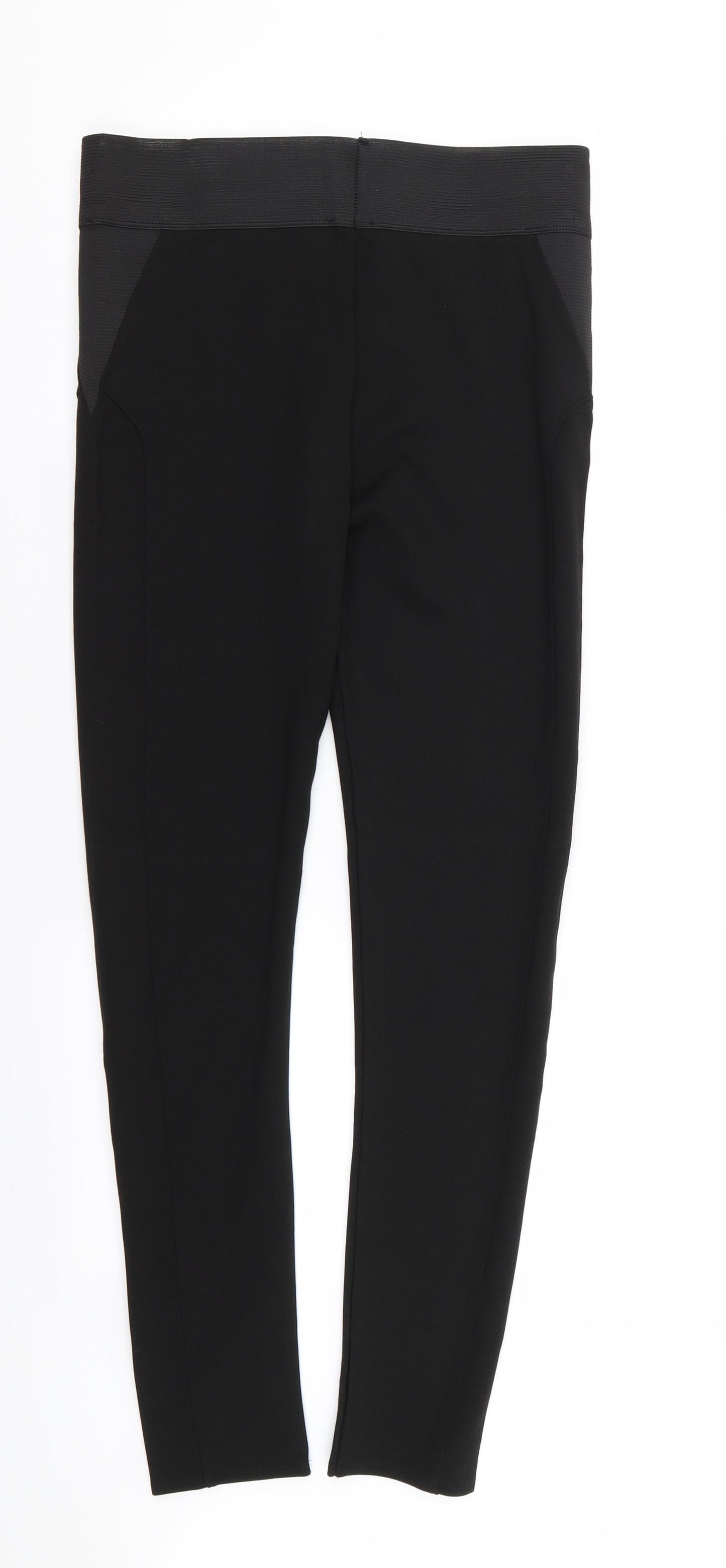 River Island Womens Black   Jegging Leggings Size 12 L29 in - Stretch waistband/legging