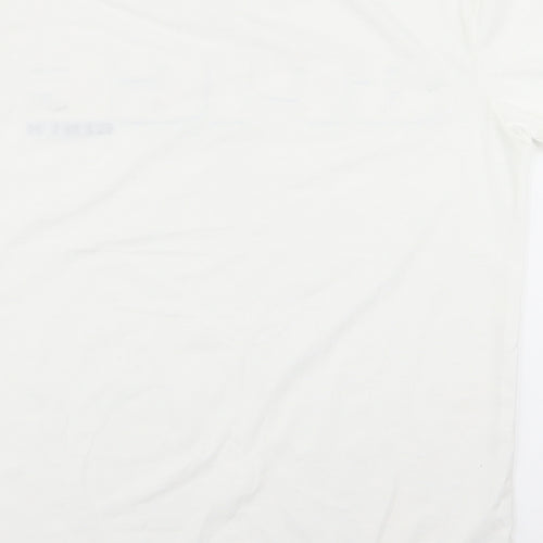 spice girld Womens White   Basic T-Shirt Size S