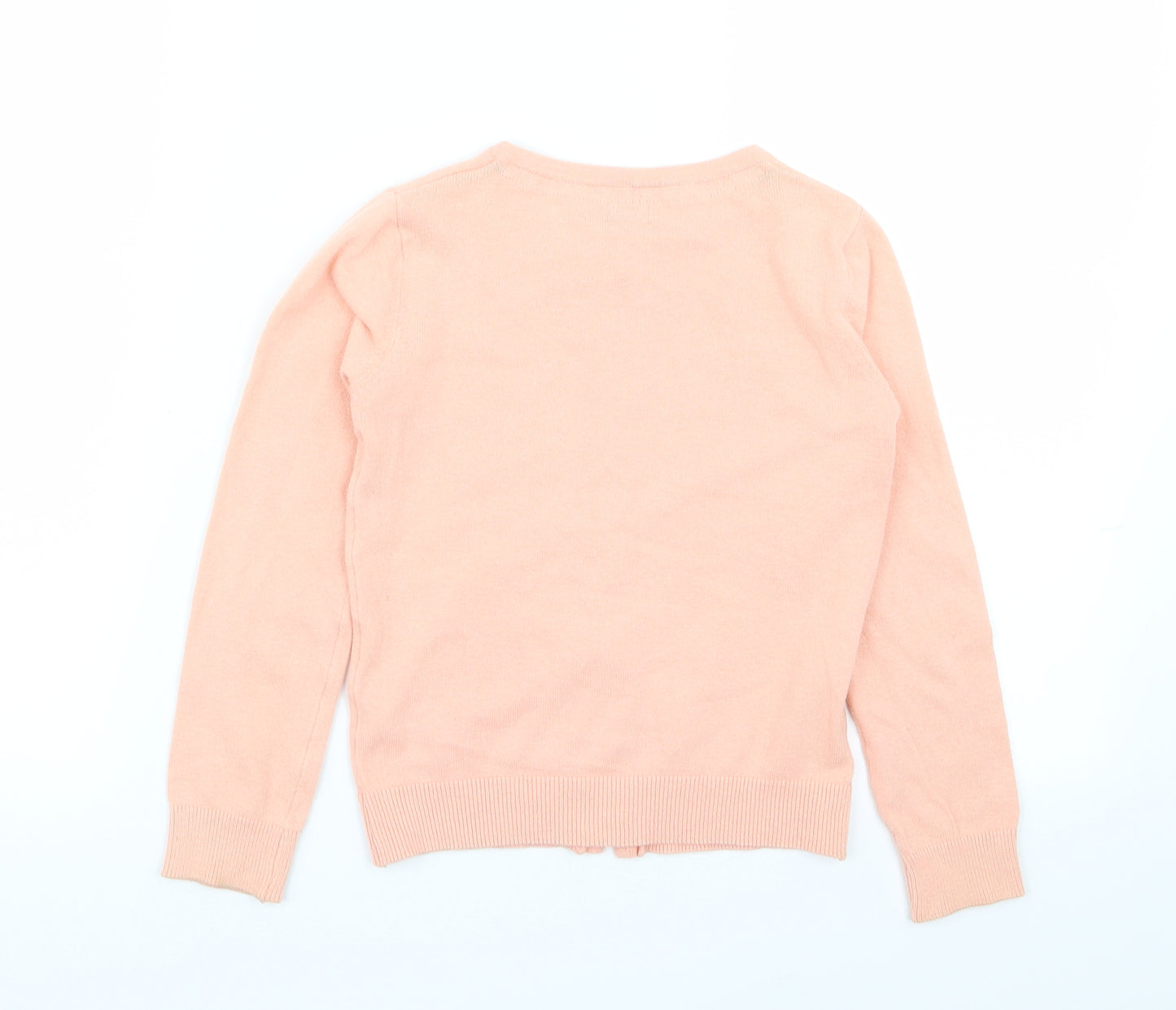 F&F Girls Pink   Cardigan Jumper Size 6-7 Years