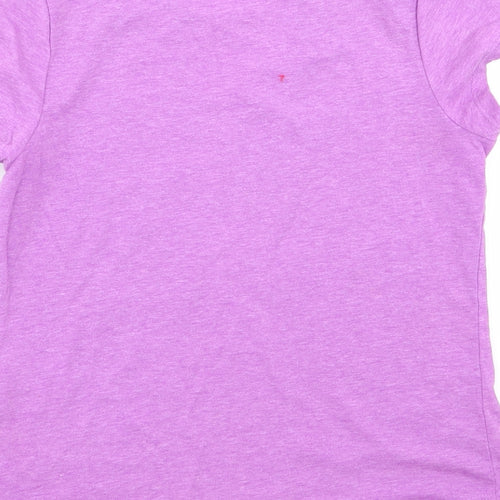 Asda George Girls Purple   Basic T-Shirt Size 10-11 Years