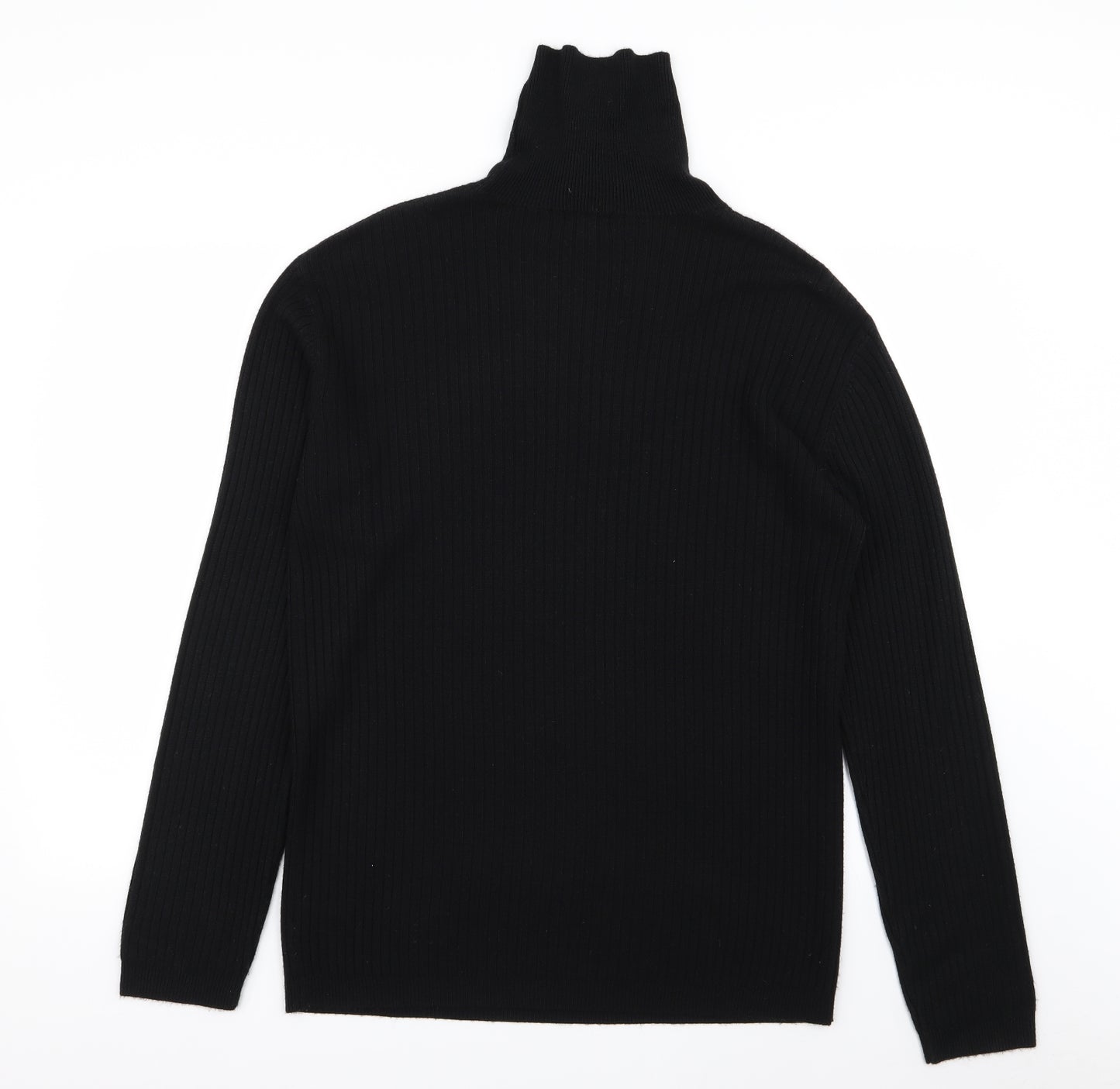 florence and fred Mens Black   Pullover Jumper Size M