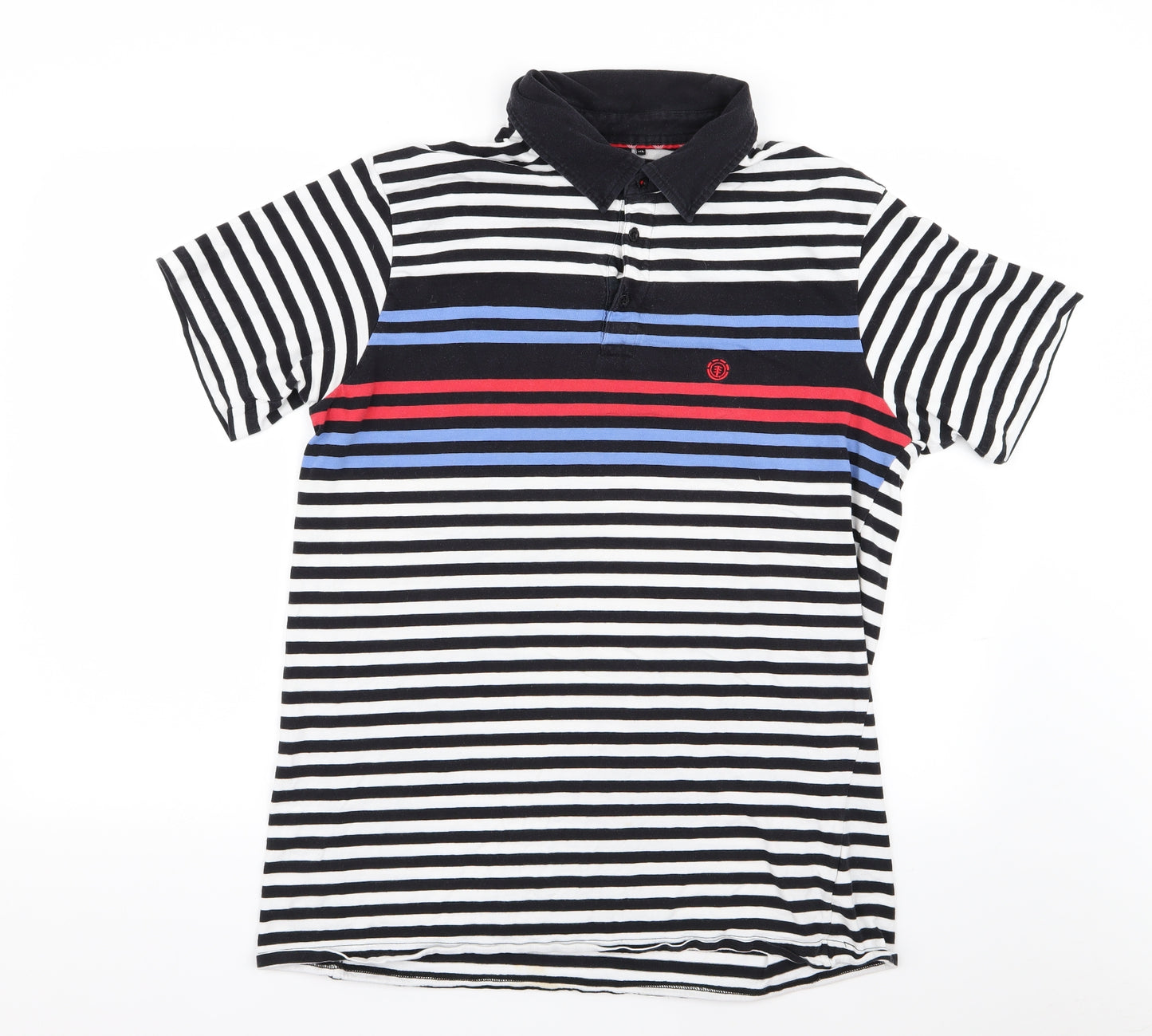 Element Mens Multicoloured Striped   Polo Size XL