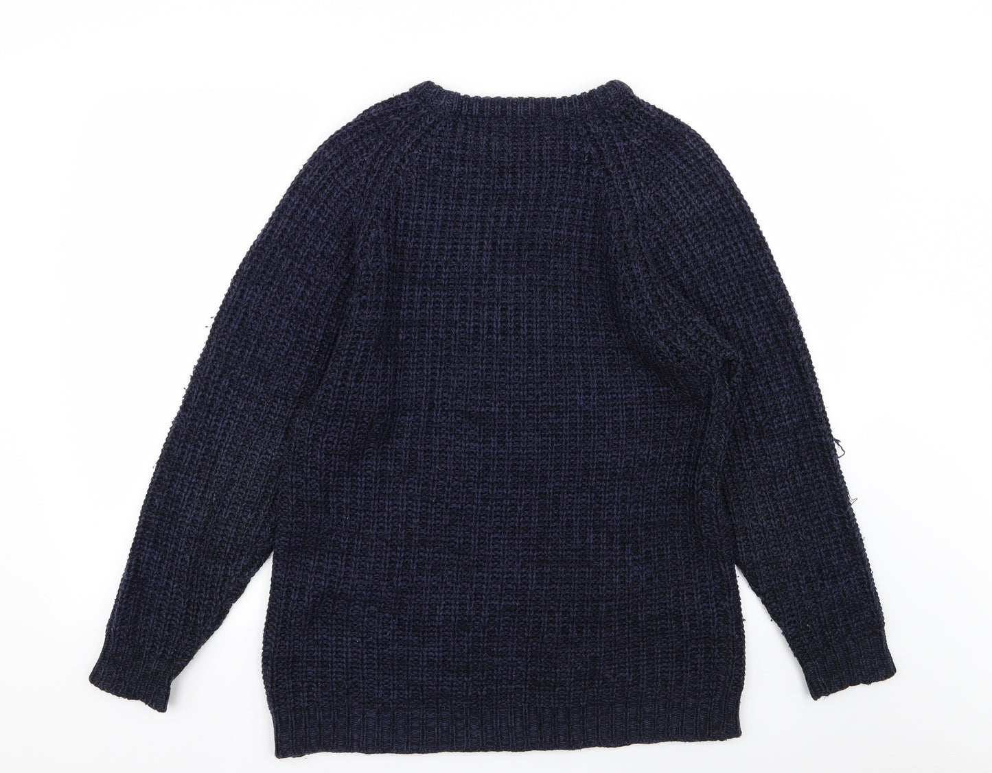 manville Mens Blue   Pullover Jumper Size M