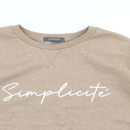 Primark Womens Beige   Pullover Jumper Size 18