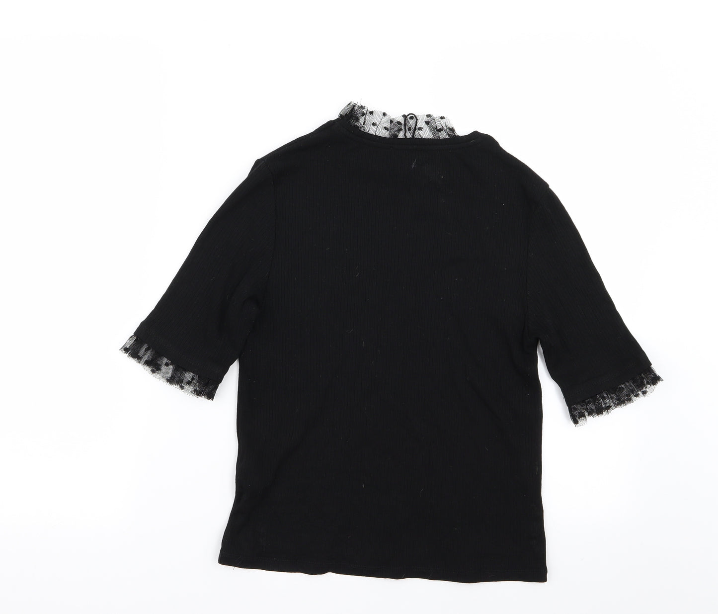 Zara Womens Black   Basic T-Shirt Size M