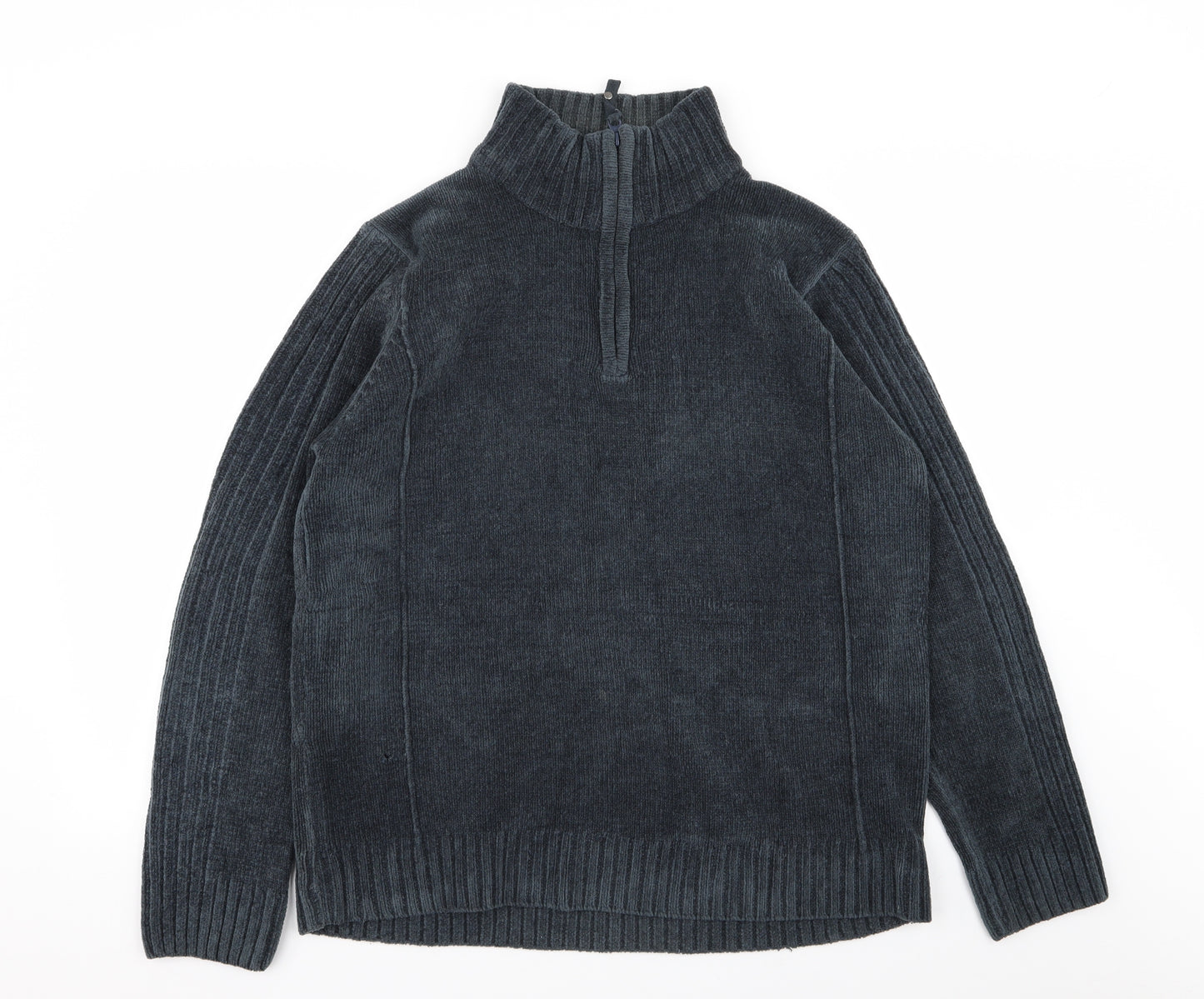 Asda George Mens Blue   Pullover Jumper Size L