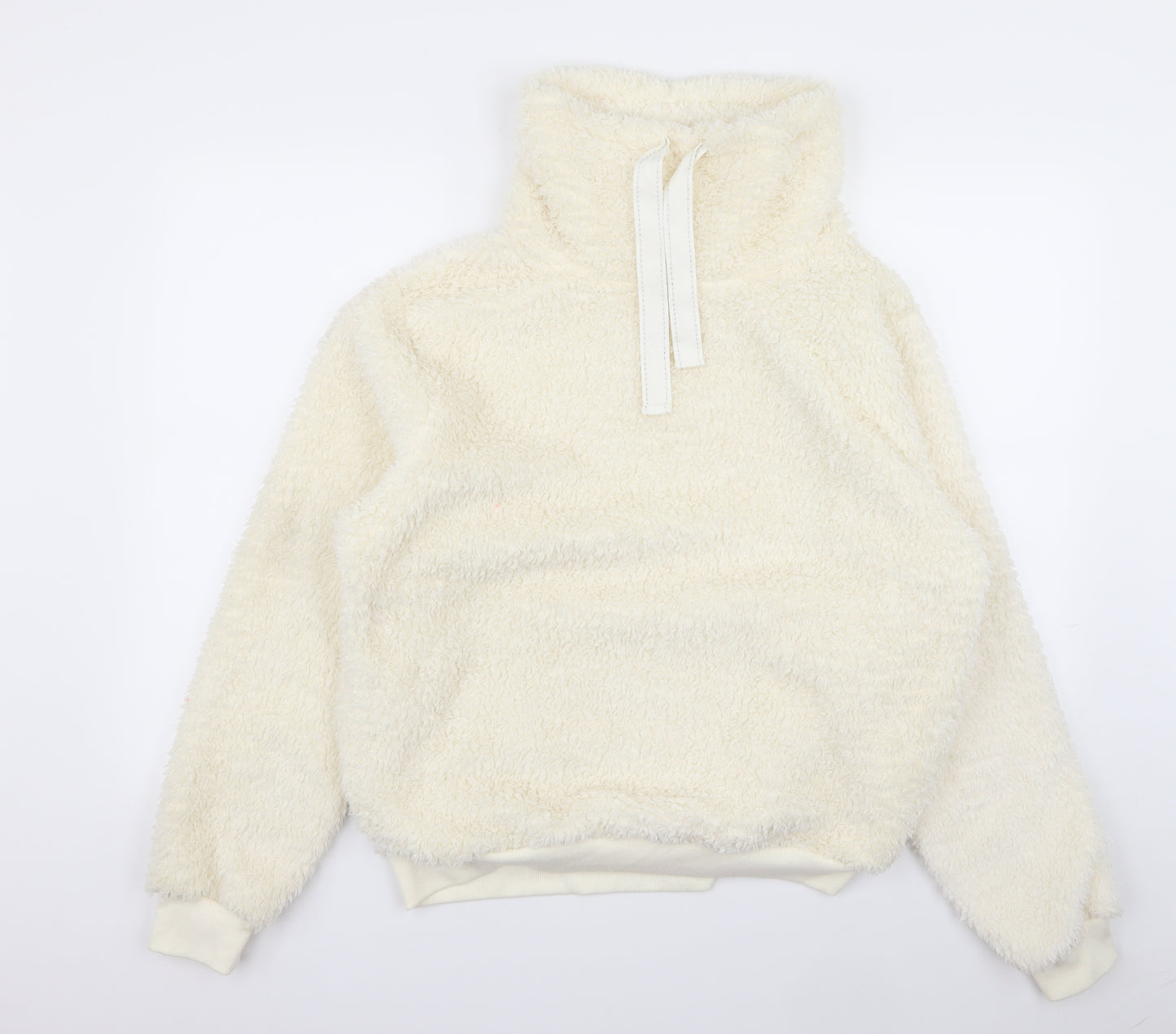 Primark Womens White   Pullover Jumper Size 14  - lounge jumper