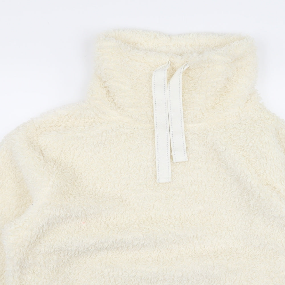 Primark Womens White   Pullover Jumper Size 14  - lounge jumper
