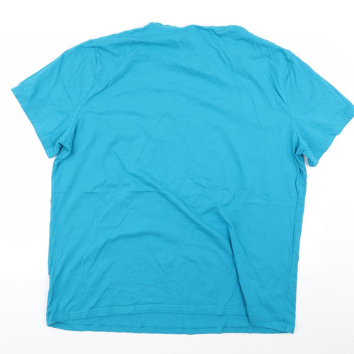 Asda George Mens Blue    T-Shirt Size 3XL