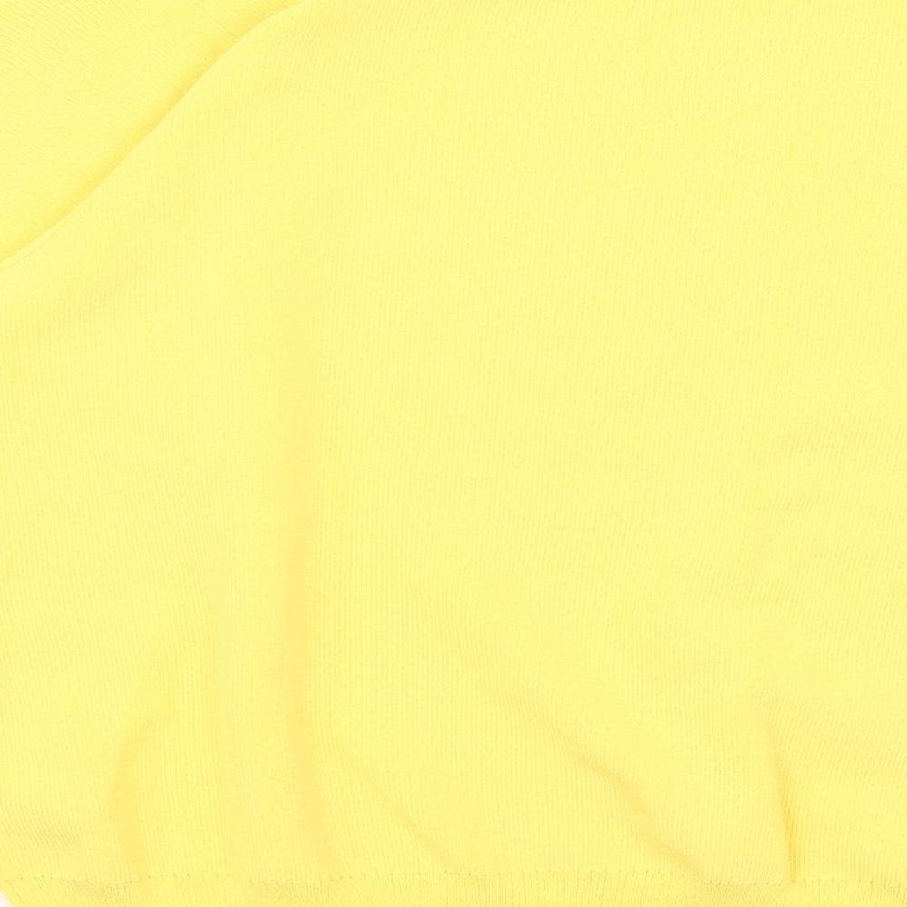 M&S Womens Yellow   Pullover Jumper Size 18