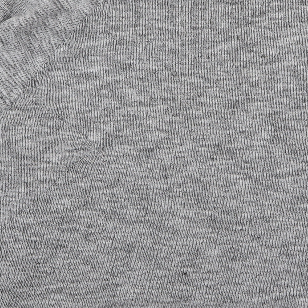 Topshop Womens Grey   Basic T-Shirt Size 14