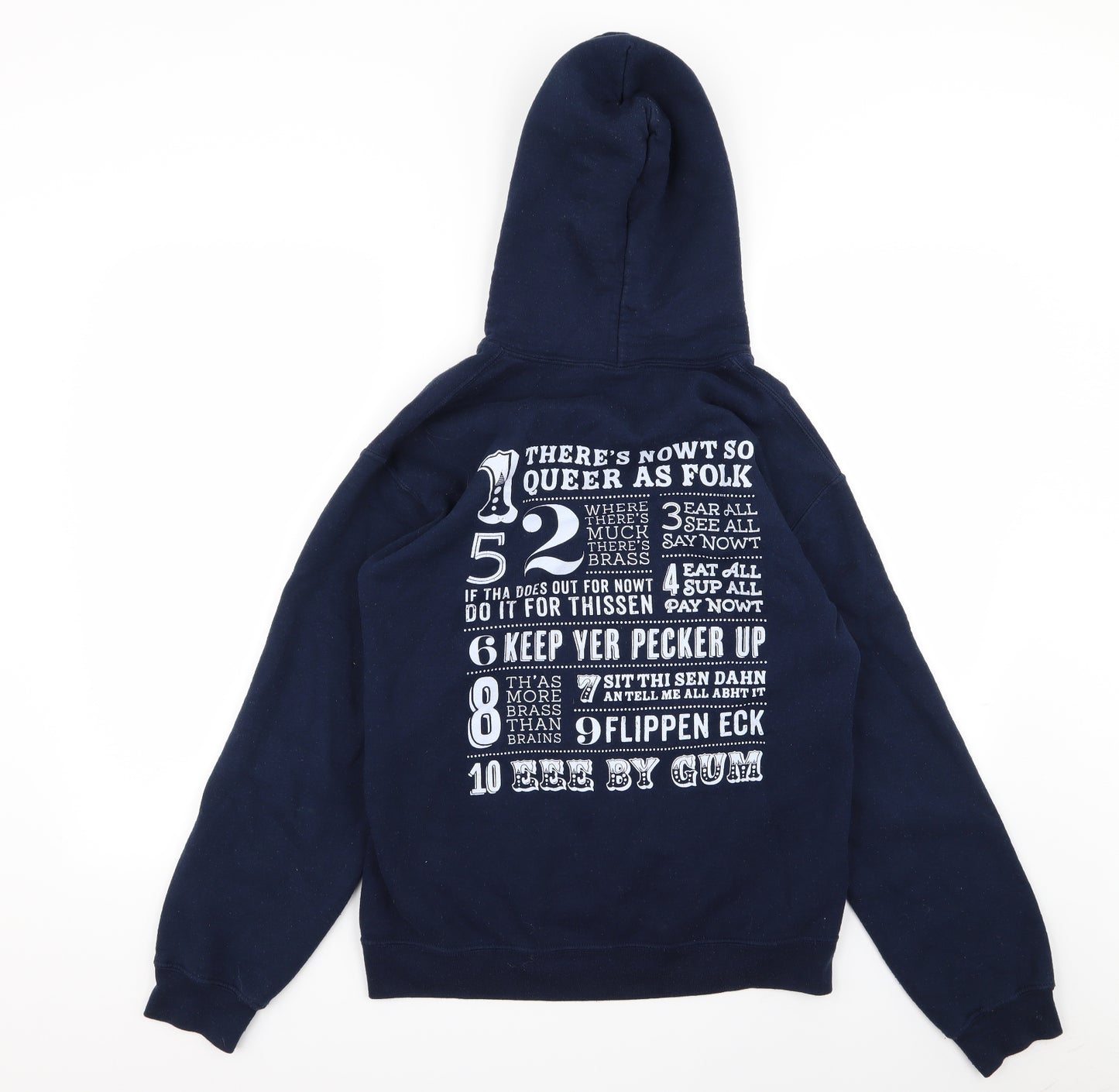 Gildan Mens Blue   Pullover Jumper Size S