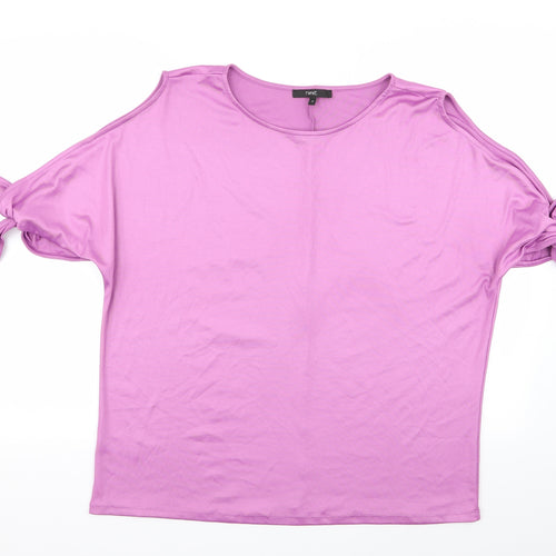 NEXT Womens Purple   Basic T-Shirt Size 18