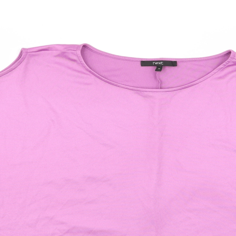 NEXT Womens Purple   Basic T-Shirt Size 18