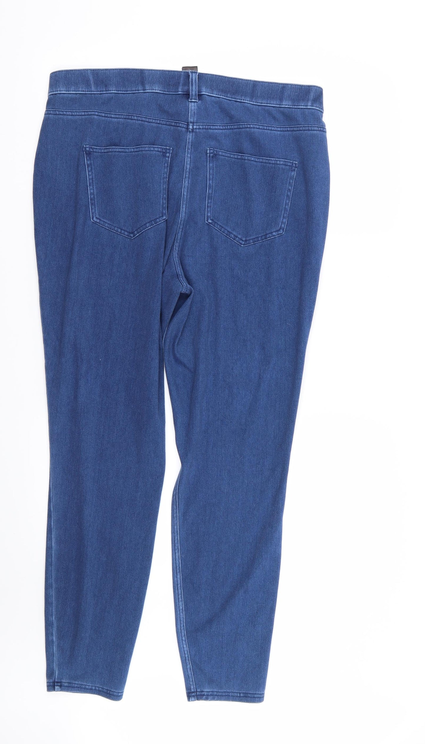 NEXT Womens Blue   Jegging Jeans Size 18 L30 in - Stretch waistband