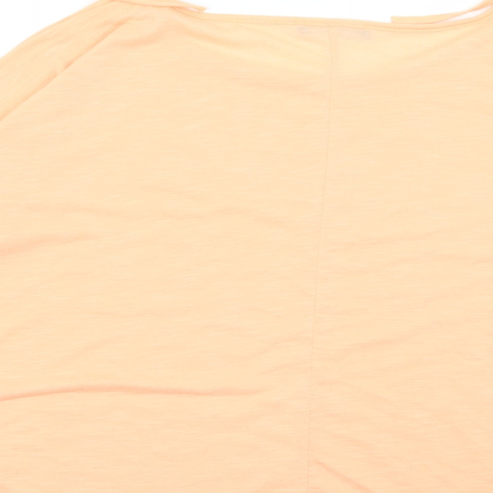 Select Womens Orange   Basic T-Shirt Size 16