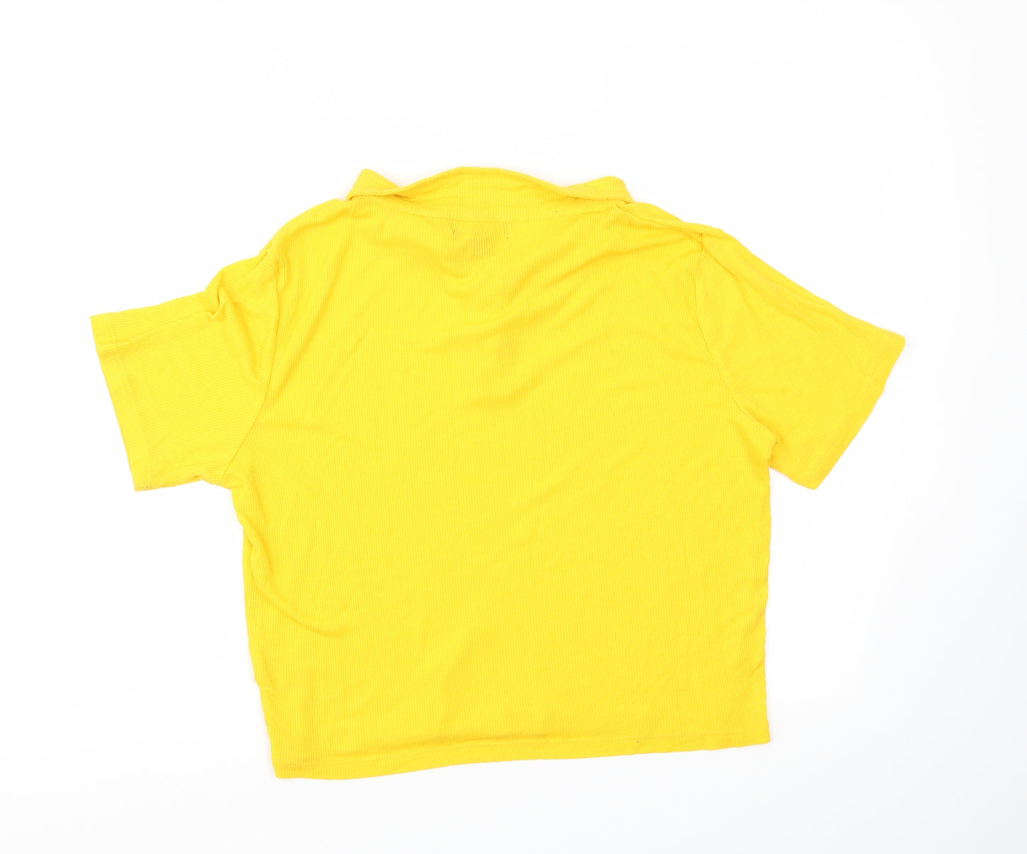 Primark Womens Yellow   Basic T-Shirt Size XL