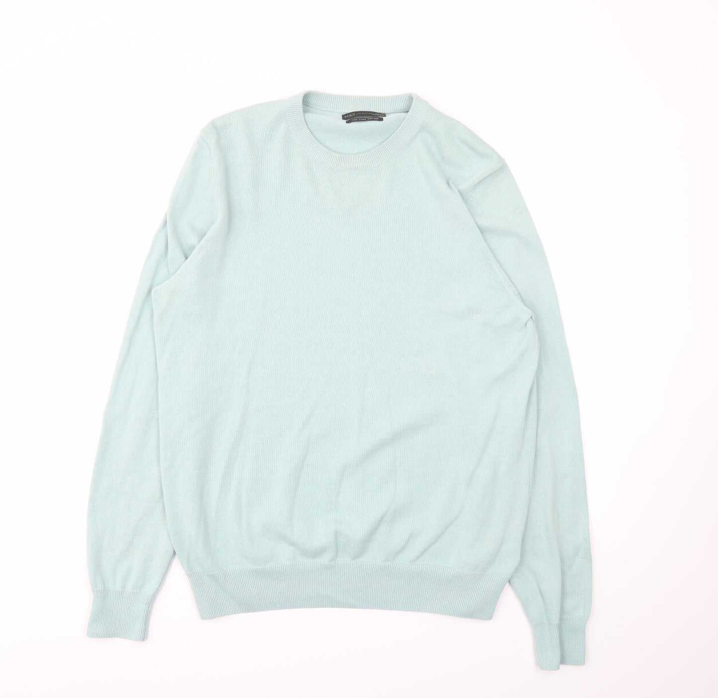 M&S Mens Blue   Pullover Sweatshirt Size M