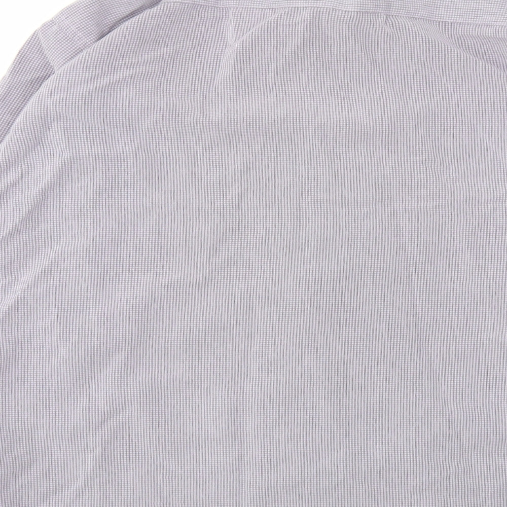 OCLUB Mens Purple    Dress Shirt Size L
