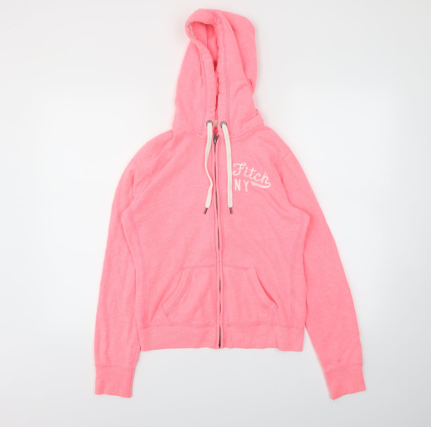 Abercrombie & Fitch Womens Pink   Full Zip Jumper Size M