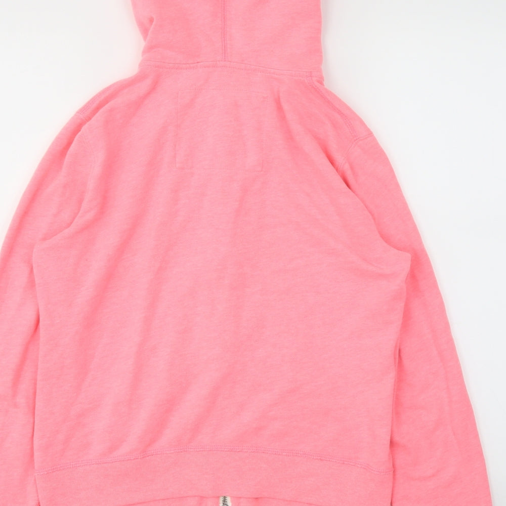 Abercrombie & Fitch Womens Pink   Full Zip Jumper Size M