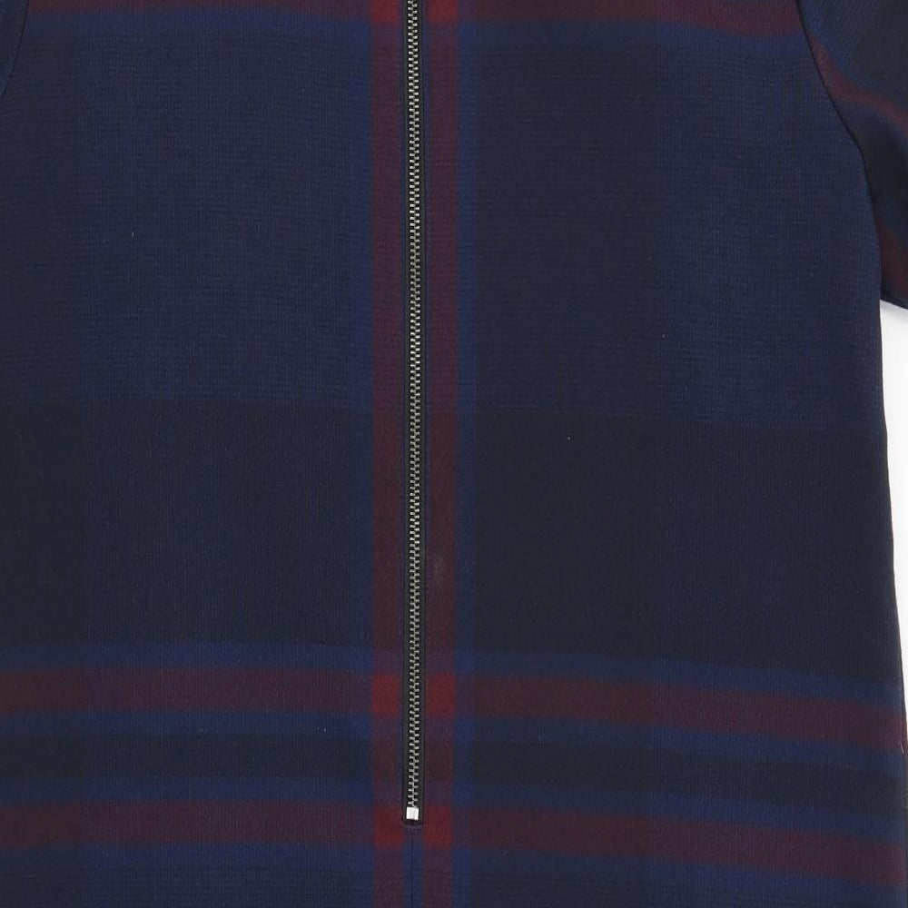 George Womens Blue Striped  Fit & Flare  Size 16