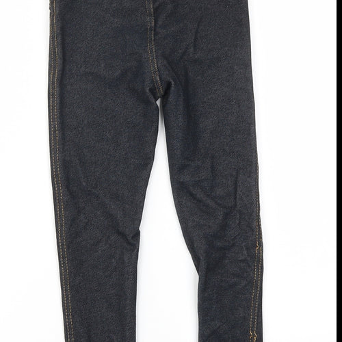 Primark Girls Blue   Jegging Trousers Size 5 Years