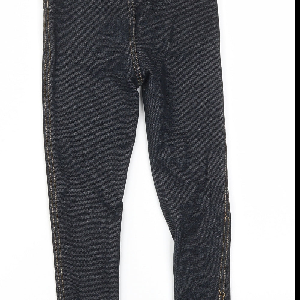 Primark Girls Blue   Jegging Trousers Size 5 Years