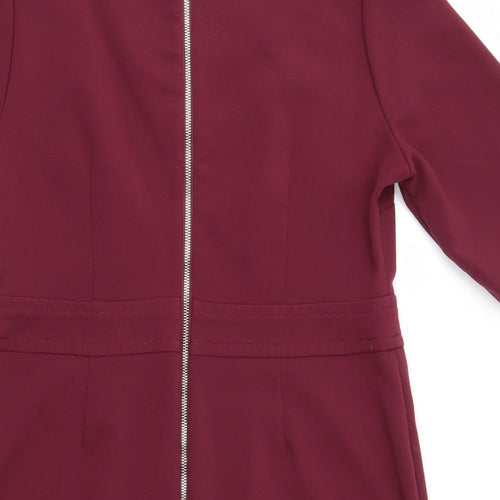 New Look Womens Purple   A-Line  Size 16