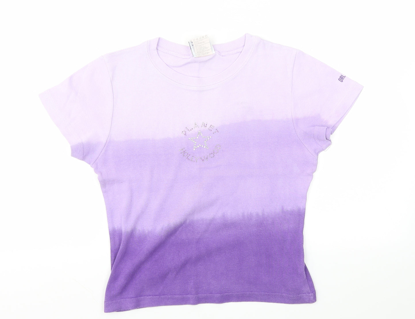 Planet Hollywood Girls Purple   Basic T-Shirt Size S