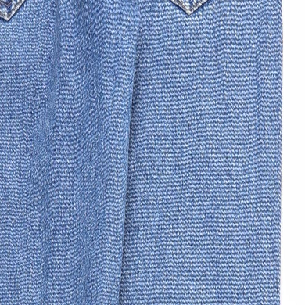Preworn Mens Blue   Straight Jeans Size 32 L33 in