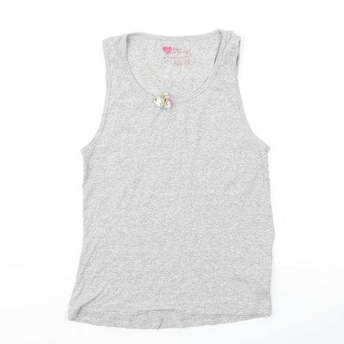 Secret Womens Grey   Basic T-Shirt Size L