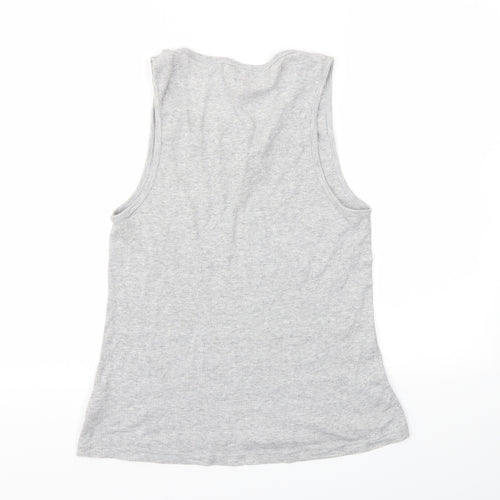 Secret Womens Grey   Basic T-Shirt Size L