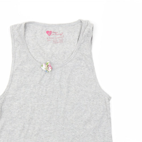 Secret Womens Grey   Basic T-Shirt Size L