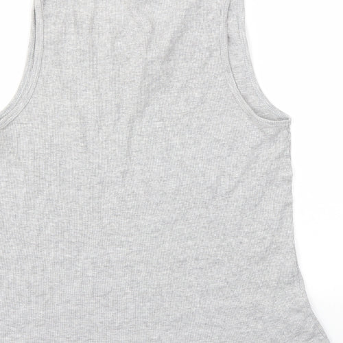 Secret Womens Grey   Basic T-Shirt Size L