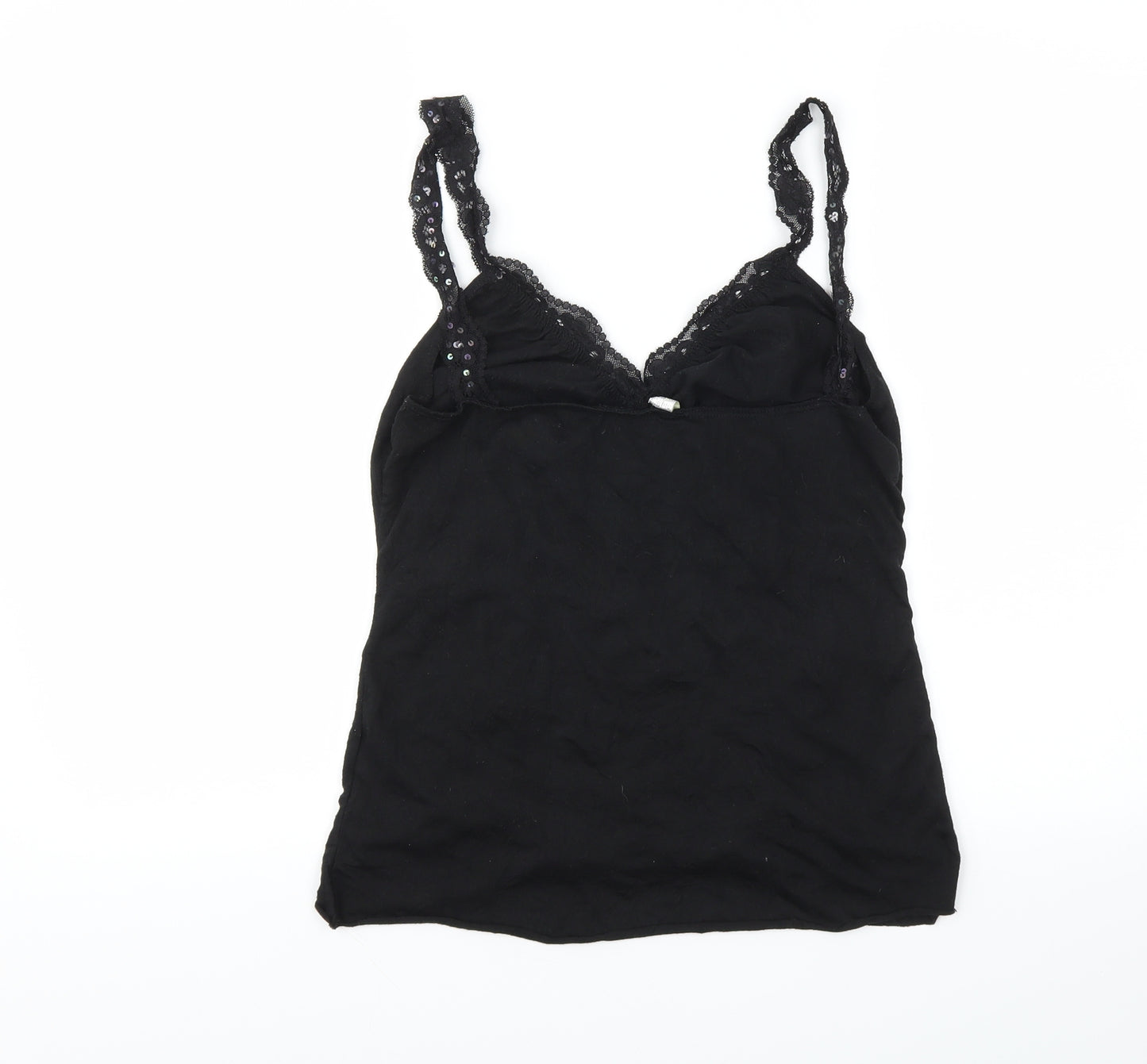 River Island Womens Black   Basic T-Shirt Size 12