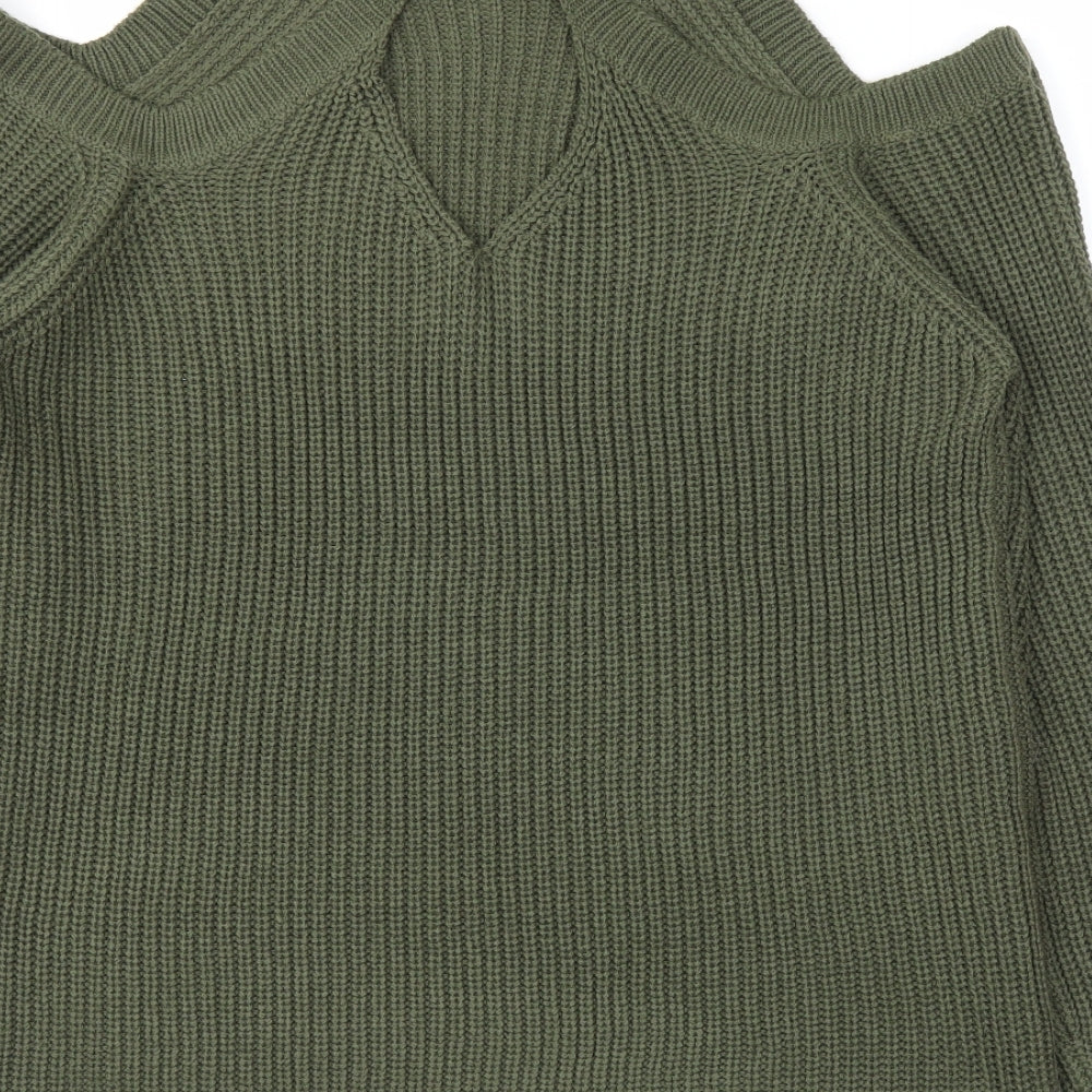 Select Womens Green   Pullover Jumper Size 18