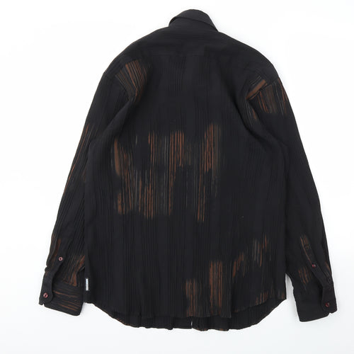 Daniel Christian Mens Black    T-Shirt Size L