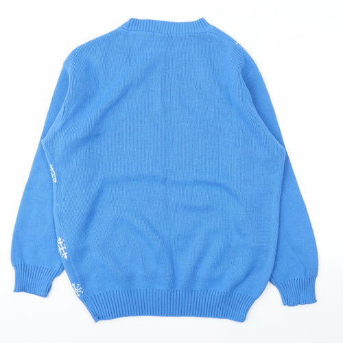 NC COLLECTION Mens Blue   Pullover Sweatshirt Size L