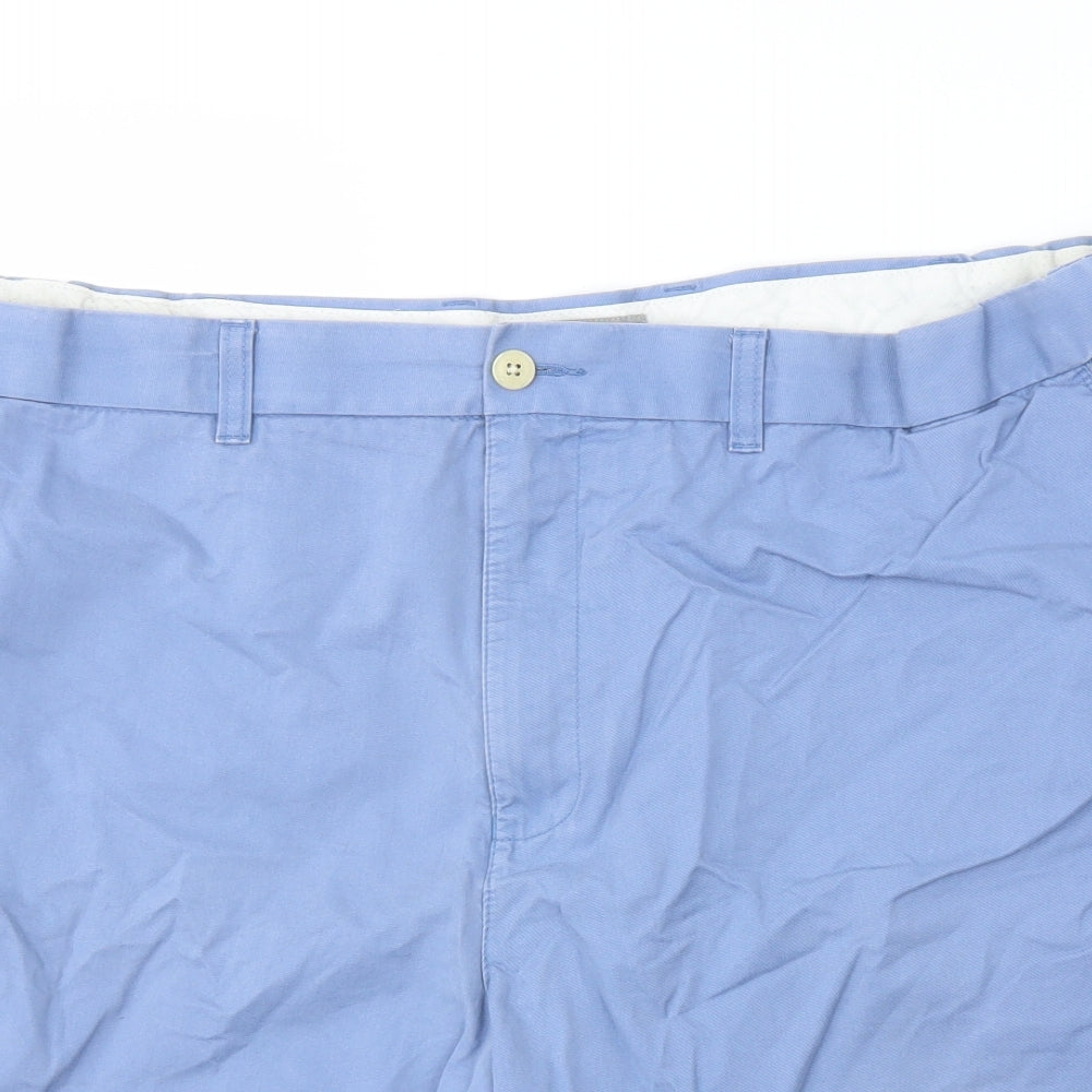 M&S Mens Blue   Chino Shorts Size 44