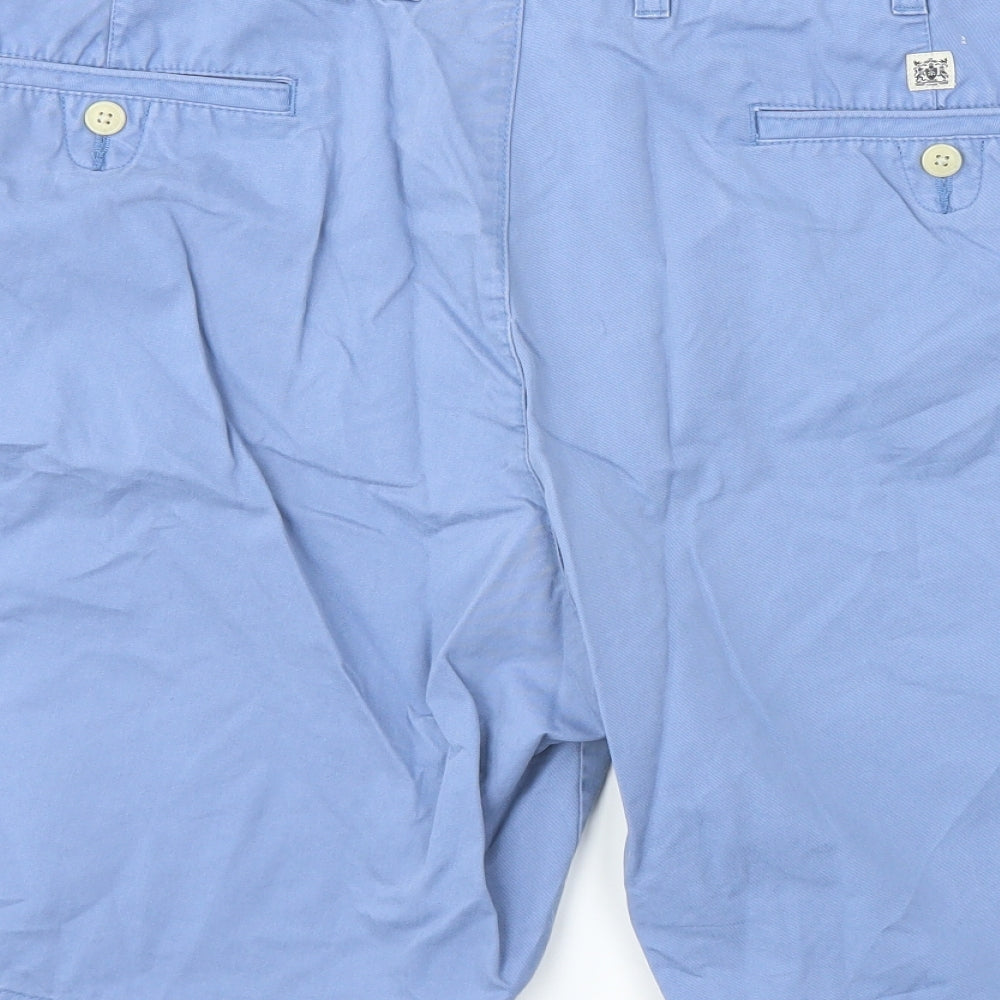 M&S Mens Blue   Chino Shorts Size 44