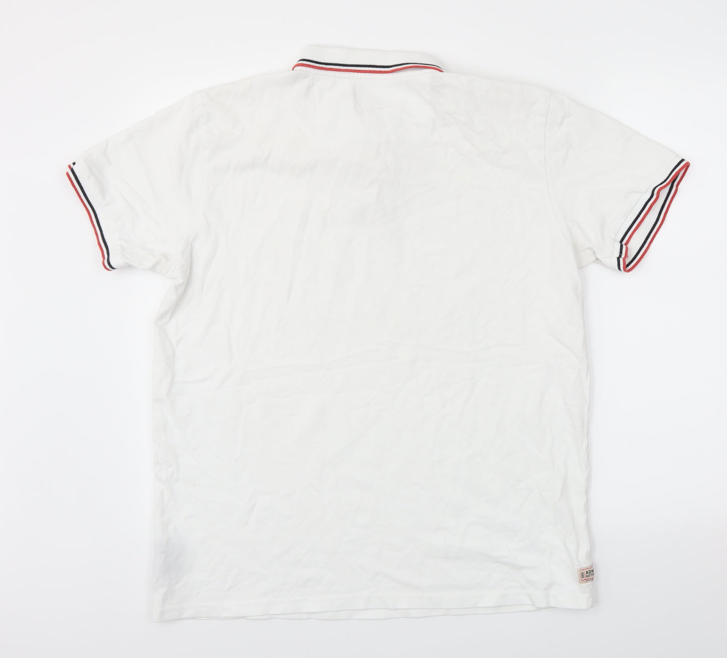 Weekend Offender Mens White    Polo Size L
