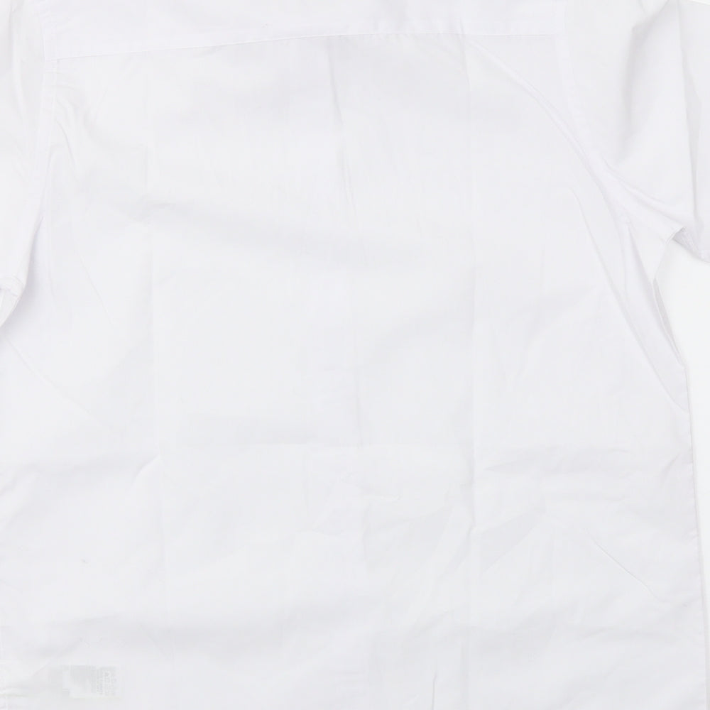 M&S Boys White   Basic T-Shirt Size 13-14 Years