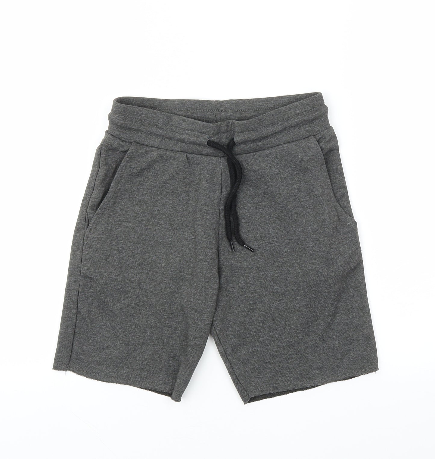 H&M Boys Grey   Sweat Shorts Size 8-9 Years