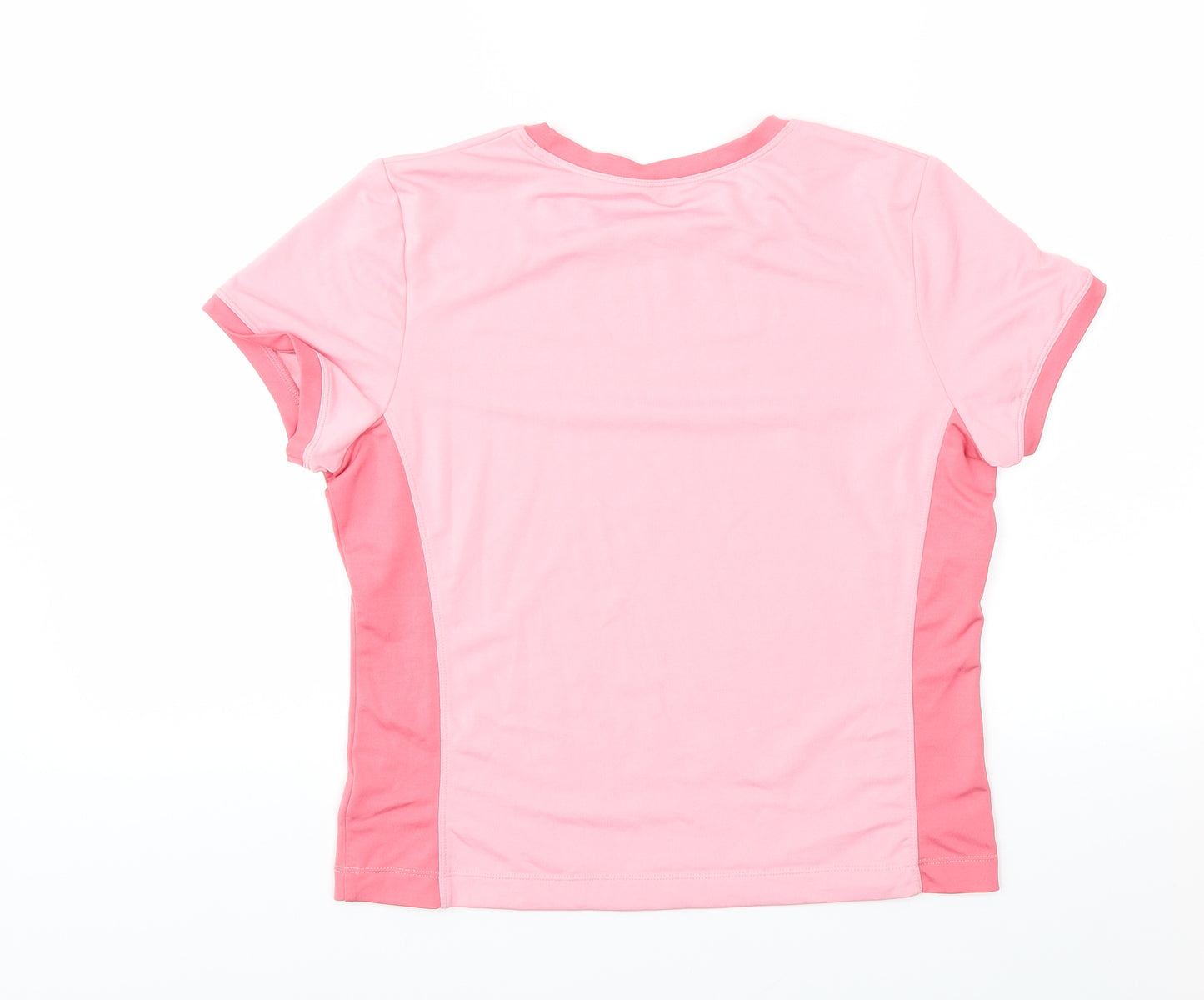 M&S Womens Pink   Basic T-Shirt Size 12