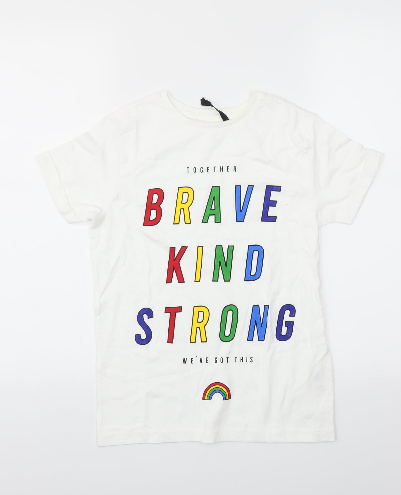 George Girls Multicoloured   Basic T-Shirt Size 9-10 Years