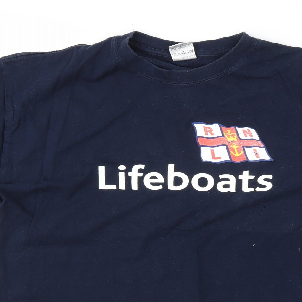 ZT Mens Blue    T-Shirt Size L