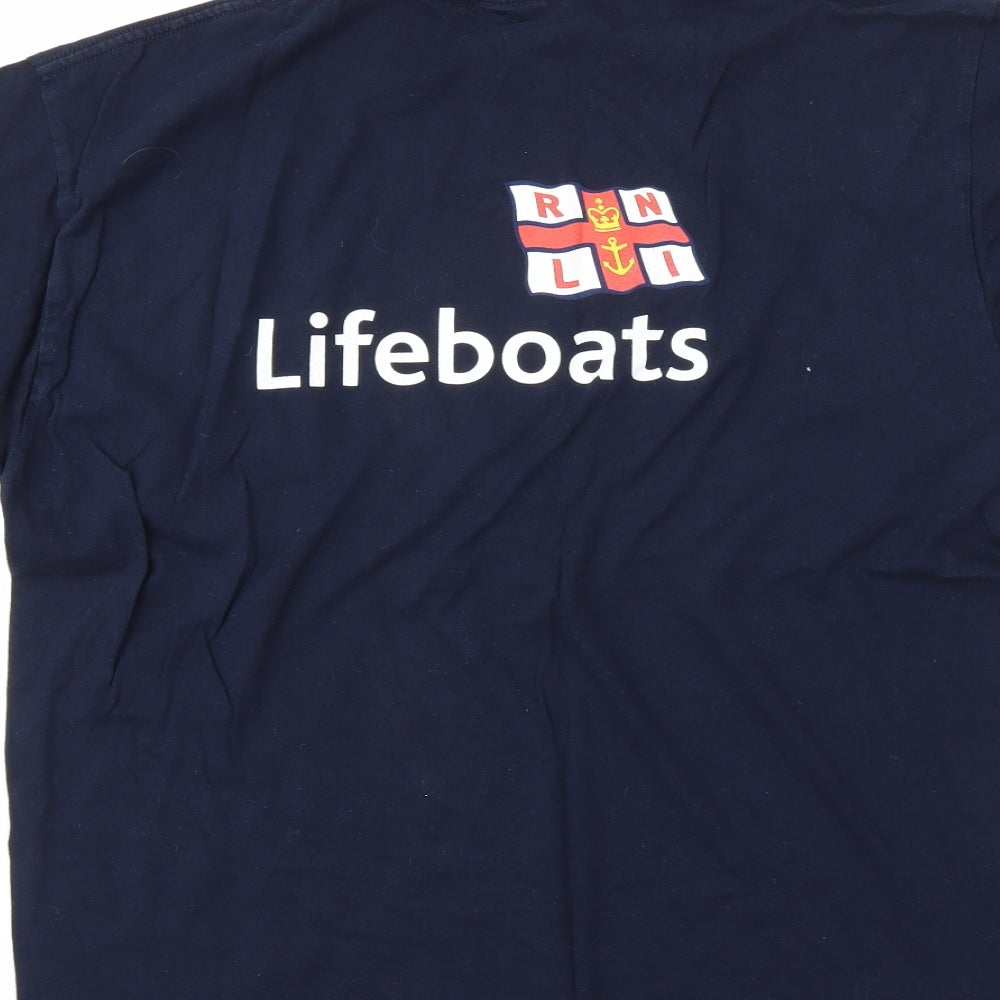 ZT Mens Blue    T-Shirt Size L