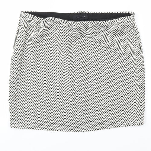 Primark Womens Grey   A-Line Skirt Size 14